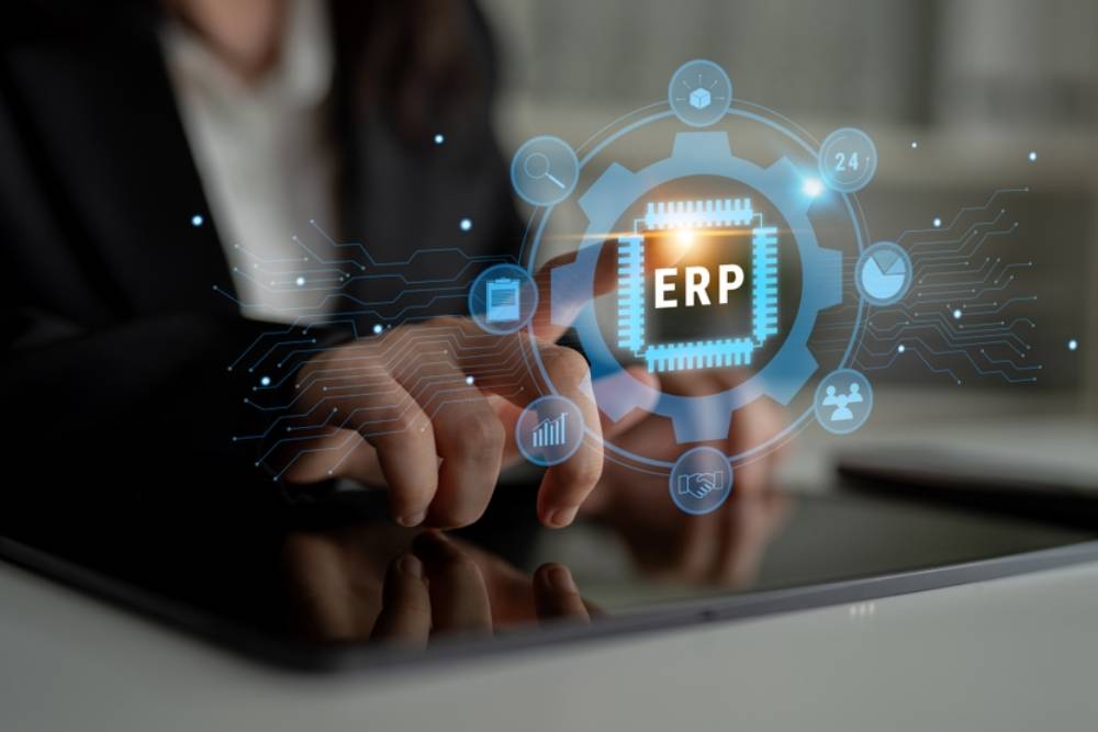 Enterprise Resource Planning (ERP) system for business process management